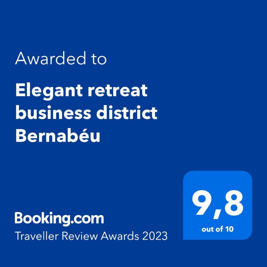 마드리드 Elegant Retreat Business District Bernabeu 아파트 외부 사진